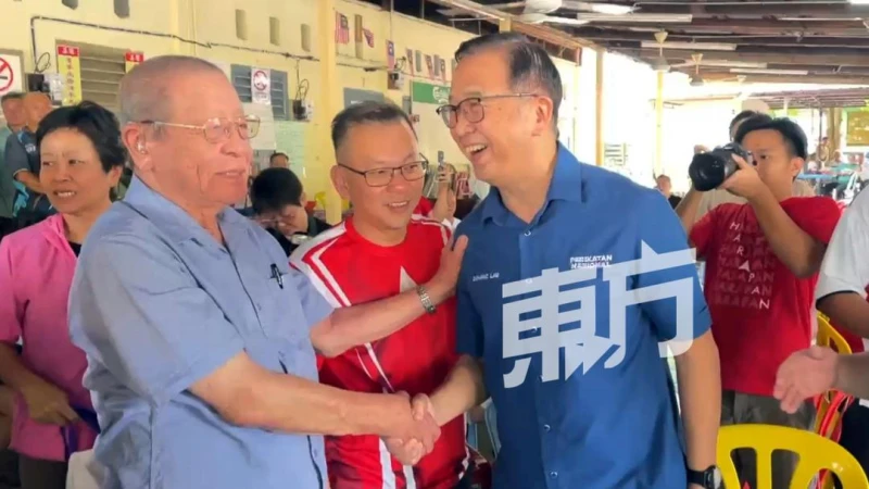 【新古毛補選】林吉祥親自助選 劉華才上門「踩場」