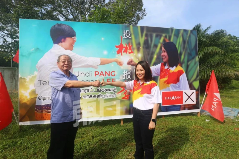 【新古毛補選】林吉祥親自助選 劉華才上門「踩場」