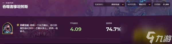 爐石傳說酒館戰棋吞噬者怎麼玩