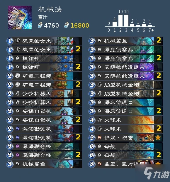 爐石傳說沉沒之城版本標準模式式首日卡組介紹