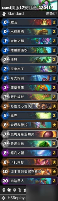 爐石傳說沉沒之城版本首日標準傳說卡組大全