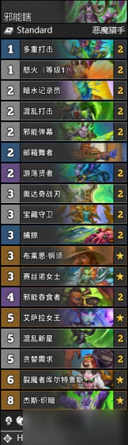 爐石傳說沉沒之城版本全職業預構築卡組大全