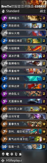 爐石傳說沉沒之城版本首日標準傳說卡組大全