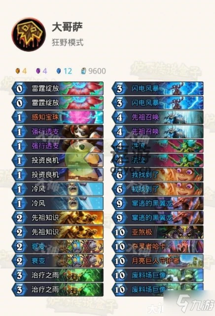 爐石傳說大哥薩卡組代碼分享2022