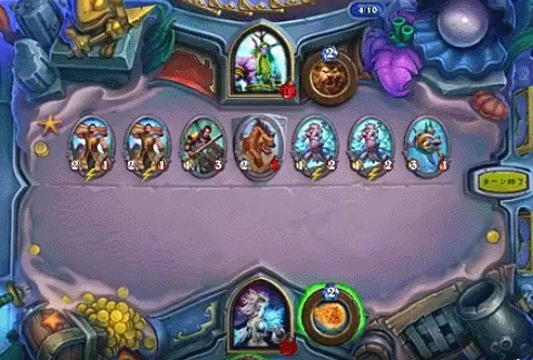 《爐石傳說》蓋亞巨力機甲 沉沒之城法師傳說隨從蓋亞巨力機甲效果