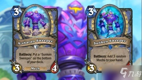 《爐石傳說》巨型關鍵詞是什麼效果 探尋沉沒之城新卡有哪些