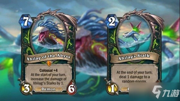 《爐石傳說》巨型關鍵詞是什麼效果 探尋沉沒之城新卡有哪些