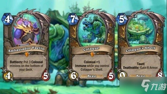 《爐石傳說》巨型關鍵詞是什麼效果 探尋沉沒之城新卡有哪些