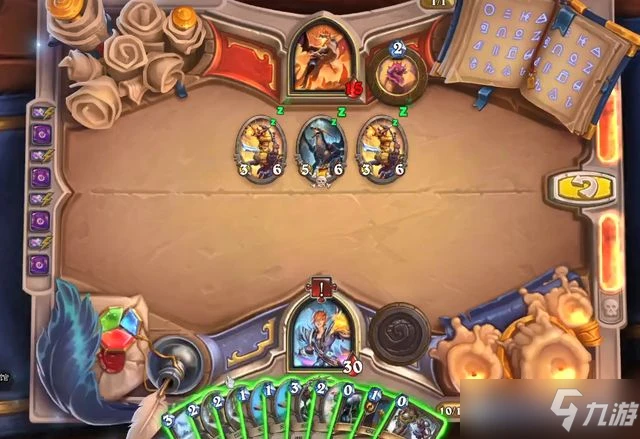 《爐石傳說》傭兵之書晨擁6/6豬豬寶劍解謎攻略[多圖] 豬豬寶劍怎麼過