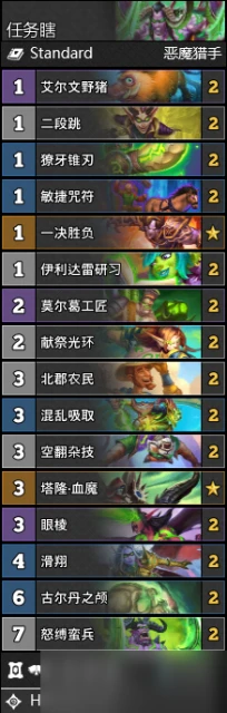 《爐石傳說》暴風城下的集結標準/狂野模式強勢卡組分享 2021年8月天梯上分卡組大全