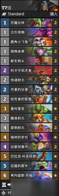 《爐石傳說》暴風城下的集結標準/狂野模式強勢卡組分享 2021年8月天梯上分卡組大全