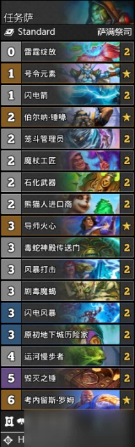 《爐石傳說》暴風城下的集結標準/狂野模式強勢卡組分享 2021年8月天梯上分卡組大全