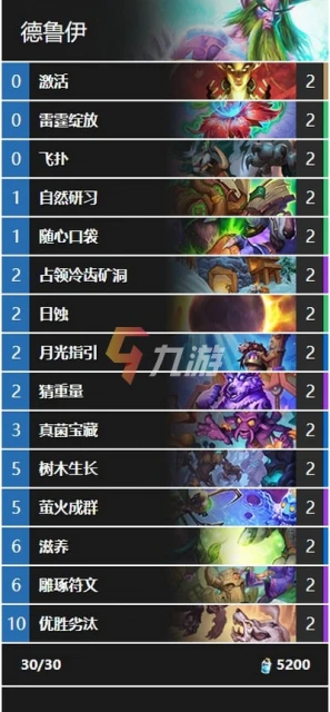 爐石傳說凱爾薩斯之怒卡組2022 法術德卡組推薦​