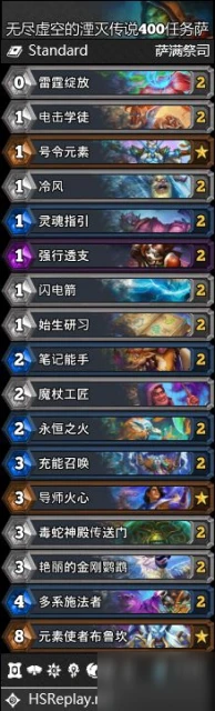 爐石傳說22.0.2版本火沖法卡組介紹