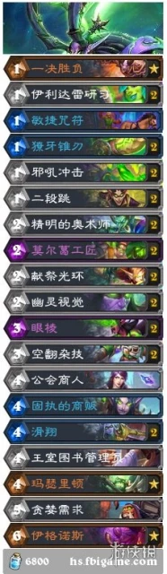 《爐石傳說》新版本第二天12月9日卡牌組合 奧特蘭克的決裂第二天卡組大全