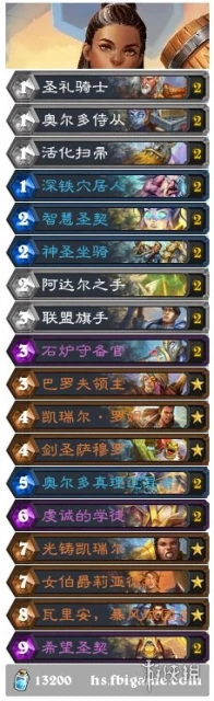 《爐石傳說》新版本第二天12月9日卡牌組合 奧特蘭克的決裂第二天卡組大全