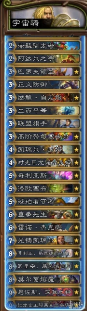 《爐石傳說》新版本第二天12月9日卡牌組合 奧特蘭克的決裂第二天卡組大全