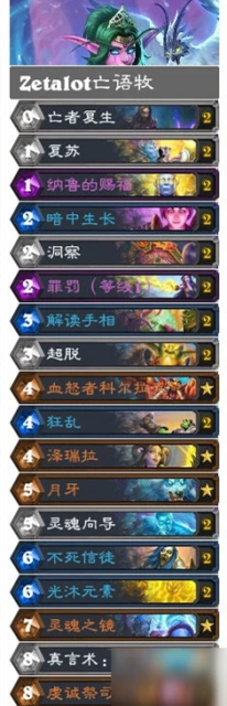 爐石傳說奧特蘭克的決裂最新卡組介紹