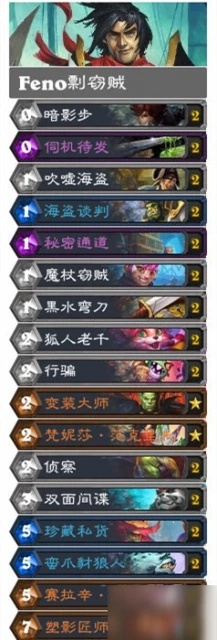 爐石傳說奧特蘭克的決裂最新卡組介紹