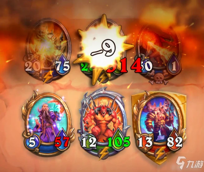 爐石傳說傭兵戰紀黑石山英雄第九關通關技巧攻略