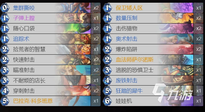 爐石傳說暴風城雙修獵怎麼玩 雙修獵玩法公開略