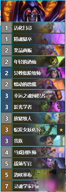 爐石傳說21.0版本對決模式12勝卡組大全