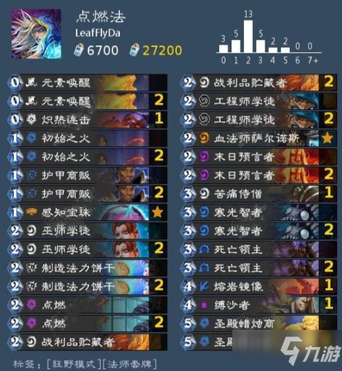 《爐石傳說》暴風城點燃法卡組思路一覽