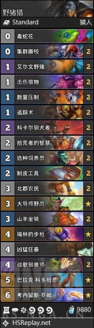 爐石傳說暴風城下的集結強勢卡組大全