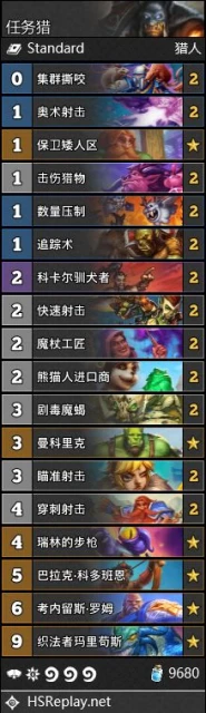 爐石傳說暴風城下的集結強勢卡組大全