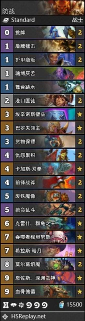 爐石傳說暴風城下的集結強勢卡組大全