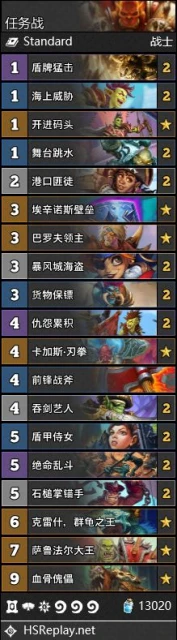 爐石傳說暴風城下的集結強勢卡組大全