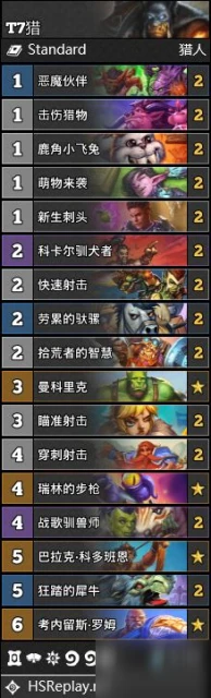 《爐石傳說》暴風城下的集結全職業卡組搭配圖文教程 暴風城下的集結天梯卡組搭配攻略