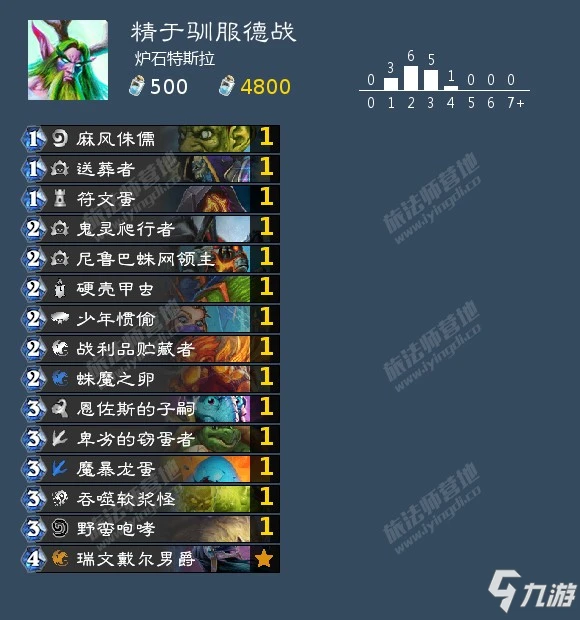 爐石傳說對決模式精於馴服寶藏卡組構築思路介紹