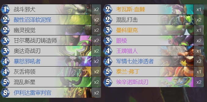 爐石傳說貧瘠之地學徒瞎怎麼玩 學徒瞎玩法攻略