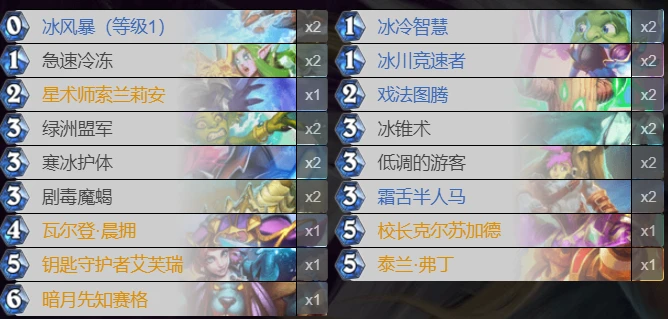 爐石傳說貧瘠之地無限冰凍法怎麼玩 冰凍法玩法攻略