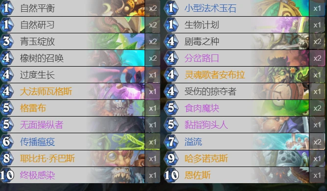 爐石傳說貧瘠之地植樹造林德怎麼玩 爐石植樹造林德攻略