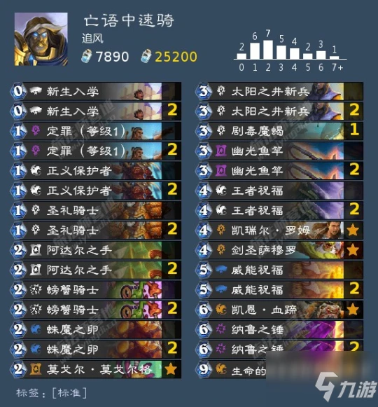 《爐石傳說》中速騎卡組怎麼搭配 中速騎卡組搭配教學