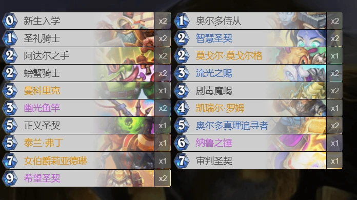 爐石傳說貧瘠之地流光聖契怎麼玩 爐石流光聖契玩法攻略