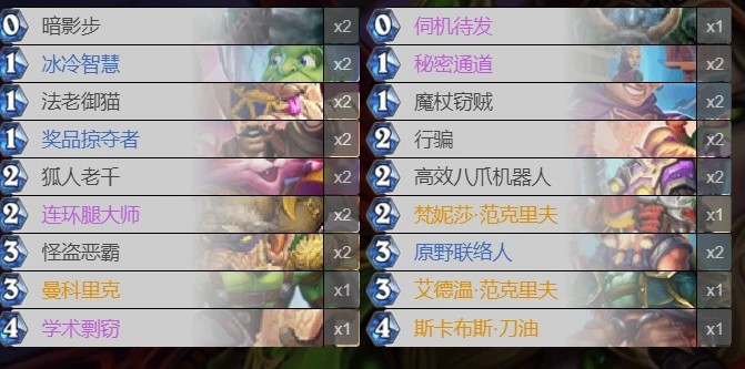 爐石傳說狂野學術賊怎麼玩 狂野學術賊玩法攻略