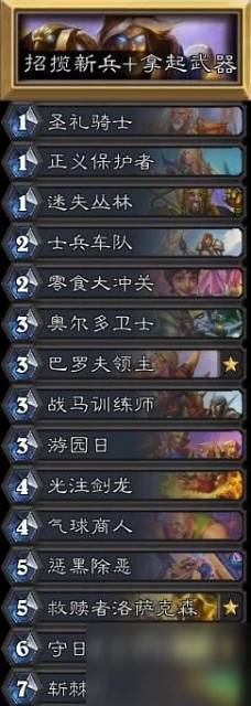 《爐石傳說》貧瘠之地報告騎對決模式卡牌組合推薦 貧瘠之地報告騎對決模式卡牌怎麼搭配