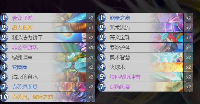 爐石傳說貧瘠之地愚人法卡組搭配 愚人法玩法攻略