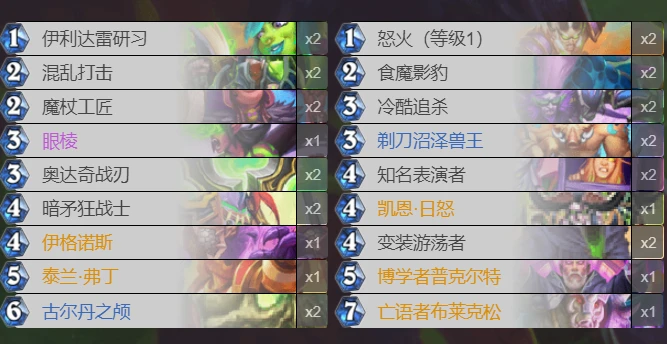 爐石傳說貧瘠之地哨所亡語瞎卡組搭配 哨所亡語瞎怎麼玩