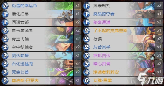 爐石傳說貧瘠之地青玉賊卡組攻略 上分卡組分享