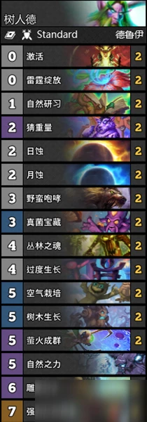 《爐石傳說》T2樹人德卡組怎麼搭配 T2樹人德卡組搭配教學