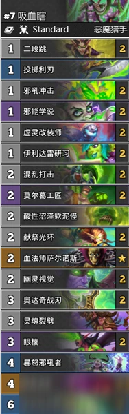 《爐石傳說》暗月馬戲團T3吸血瞎攻略 穩定卡組搭配推薦