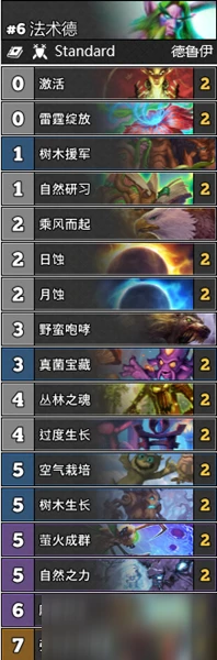 《爐石傳說》巨樹法術德卡組搭配攻略 巨樹法術德怎麼玩