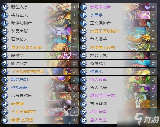 《爐石傳說》宇宙魚人騎如何構築 宇宙魚人騎卡組搭配教程