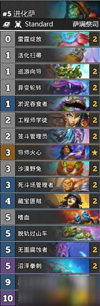 《爐石傳說》暗月馬戲團T4進化薩卡組搭配攻略 T4進化薩卡組怎麼搭配