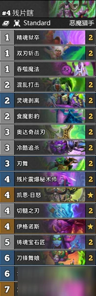 《爐石傳說》殘片瞎卡組怎麼搭配 殘片瞎卡組搭配教學