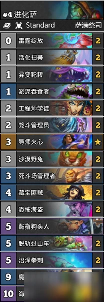 《爐石傳說》進化薩卡組怎麼搭配 進化薩卡組打法思路詳解